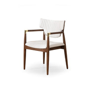 Nera Wood Armchair Beige