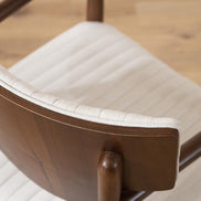 Nera Wood Armchair Beige