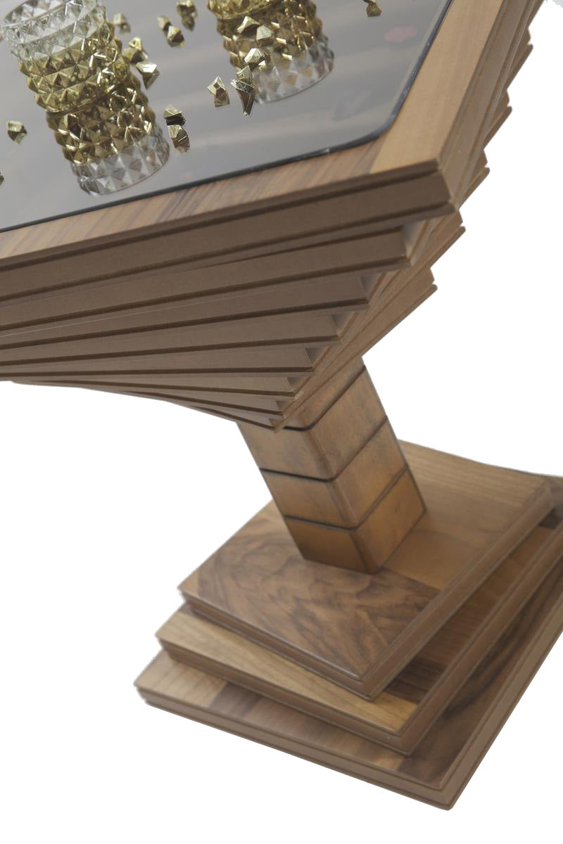 Nile Wooden Side Table