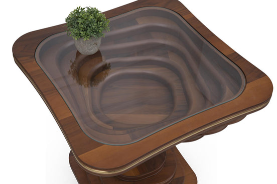 Noor Wooden Accent Table