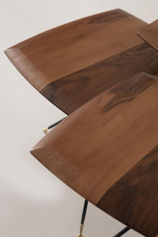 Tara Nesting Tables Walnut