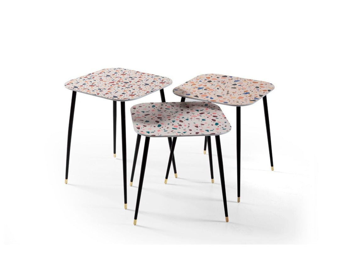 Terrazzo Design Tables Set