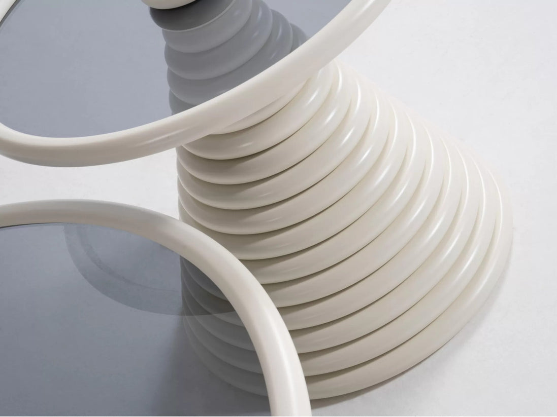 Parfum Cream Coffee Table Set