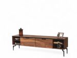 Joberg Wooden Tv Unit 180cm - Image 2