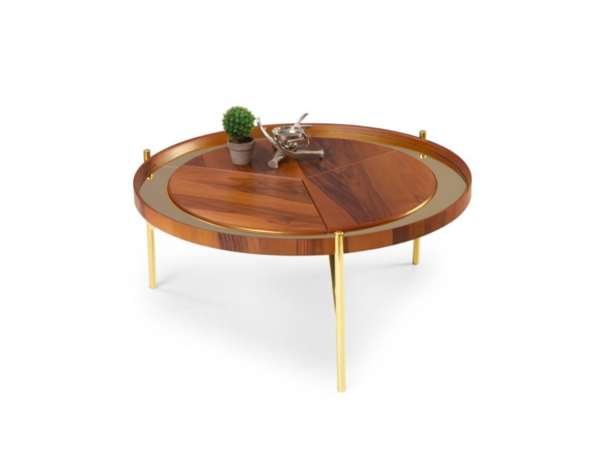 Kinza Coffee Table Walnut