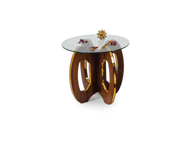 Elham Side Table Walnut