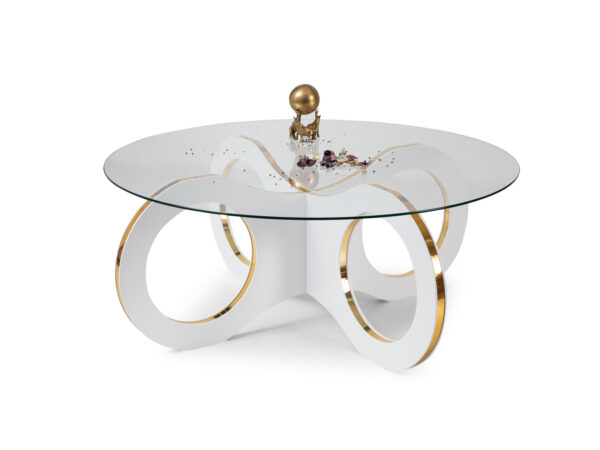 Elham Coffee Table White