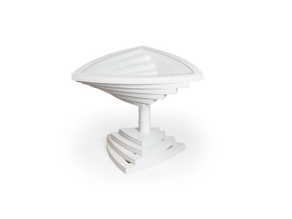 Midas White Side Table