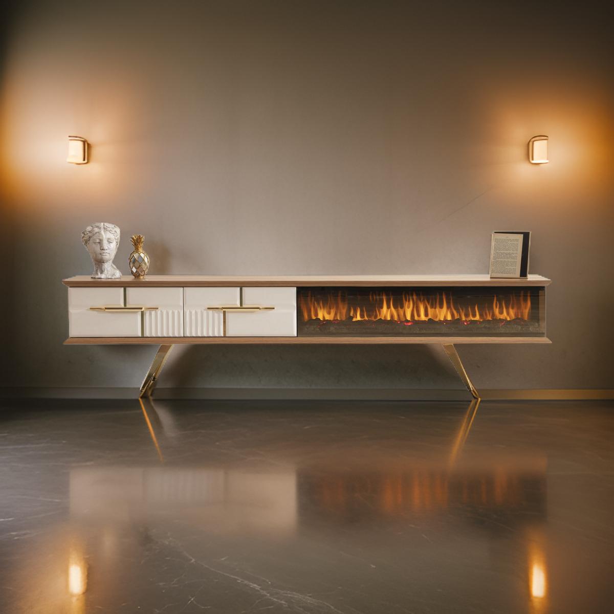 Why Choose a Fireplace TV Stand? 1 Why Choose a Fireplace TV Stand?,why a fireplace tv stand urun tribe wooden fire display tv units 01 1 1 1716471844259 Why Choose a Fireplace TV Stand?,why a fireplace tv stand