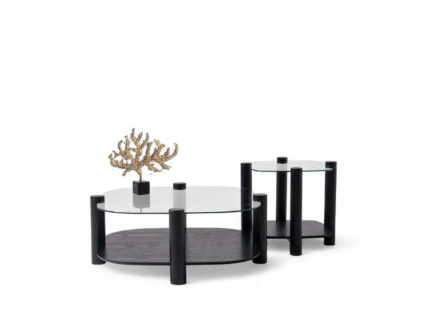Libre Black Coffee Table Set 2