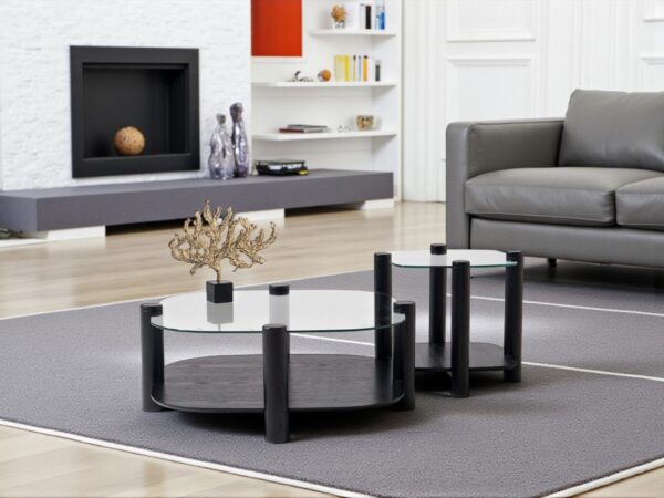 Libre Black Coffee Table Set