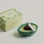 2pcs Avocado Candle: Handcrafted Stone Wax - Image 5