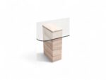 Latte Dining Table Travertine - Image 7